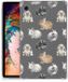 B2Ctelecom Back Cover voor Samsung Galaxy Tab A11/Tab A9 Konijntjes