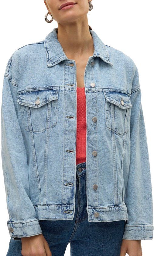 Vero Moda VMTESSA Denim Jas Light Blue Denim M