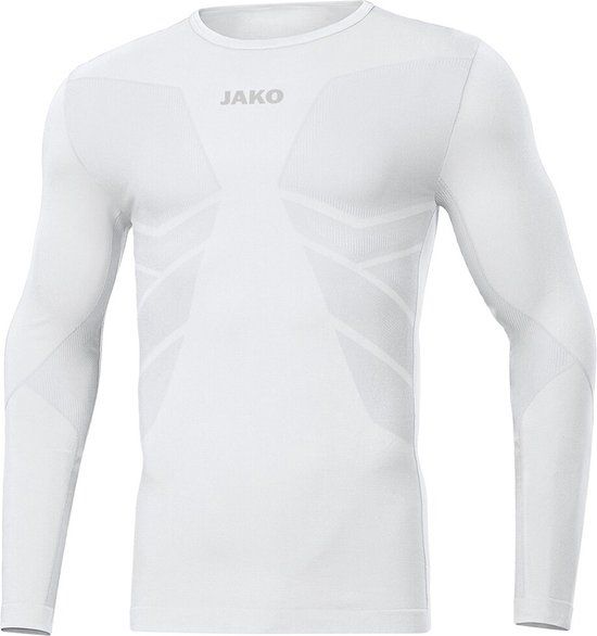 Jako Comfort 2.0 Longsleeve Kinderen - Wit | Maat 134