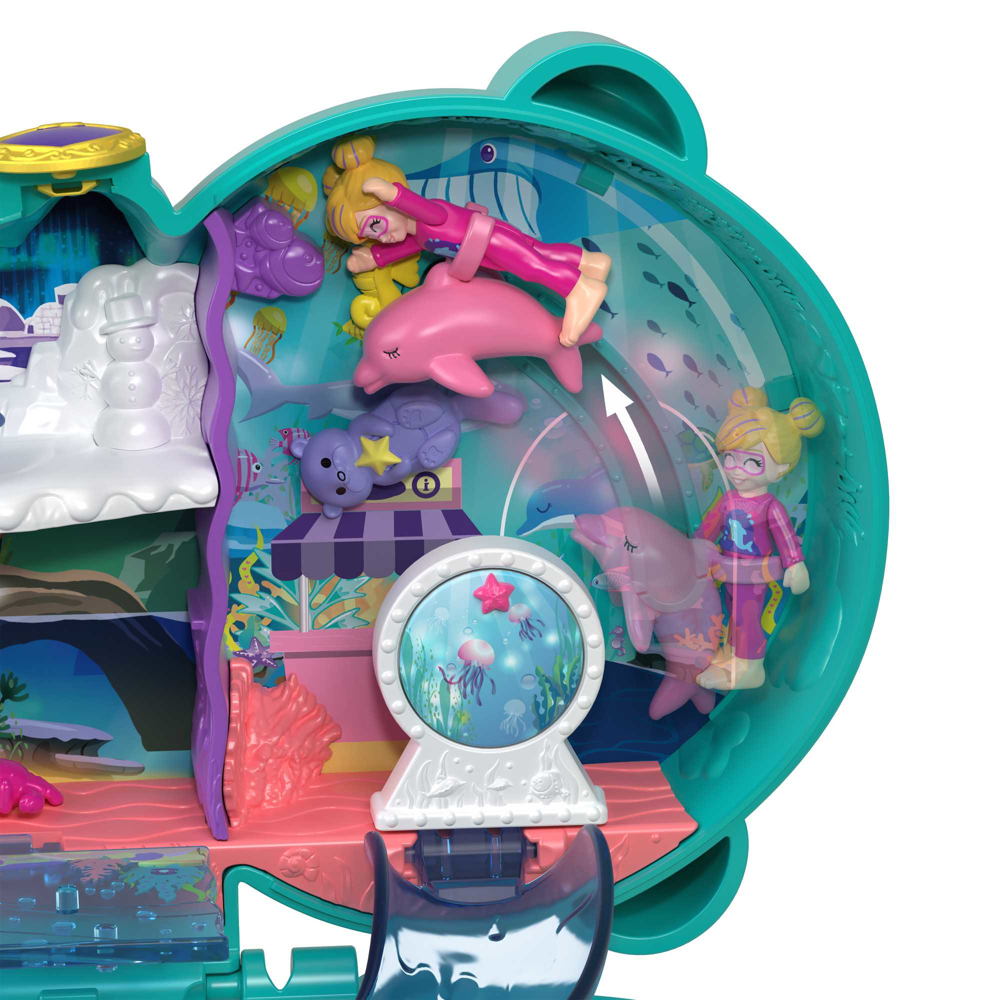 Polly Pocket POLLY POCKET Compacte Speelset Otteraquarium