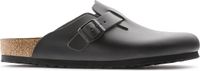 Birkenstock Boston pantoufle cuir étroit noir taille 41