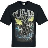 Puma GRAPHIC Vintage Cat Boxy Tee - S tot XL - voor Mannen - zwart