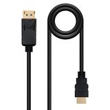 levitantes Converterkabel, DP naar HDMI, 1,0 m