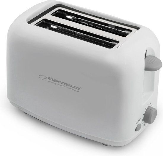 Esperanza EKT002 Caprese - Broodrooster - 600W - Wit