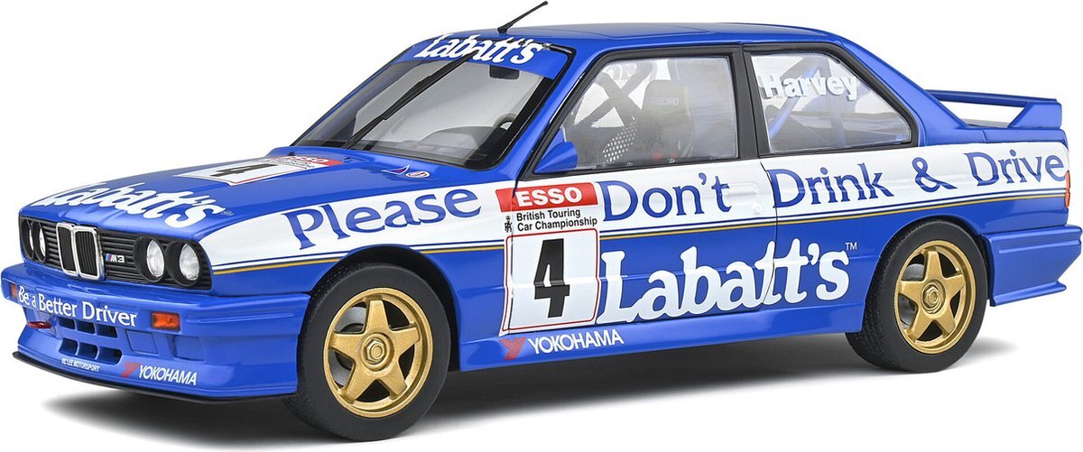 Solido E30 M3 #4 BTCC 1991 - 1:18 - Solido