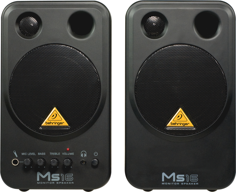 Behringer MS16 boekenplankspeaker / zwart