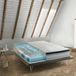 Talamo Italia Einzelmatratze Laila 190x80x27cm Weiß abziehbar