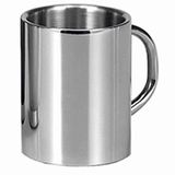KRÜGER 149 roestvrijstalen thermobeker, zilver, 8 cm, 0,25 l