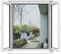 Markenlos Shenzhen Haorui Industrial Technology Co., Ltd. Vliegengaas voor Raam - Insectenbescherming - 4 Stuks - Zwart
