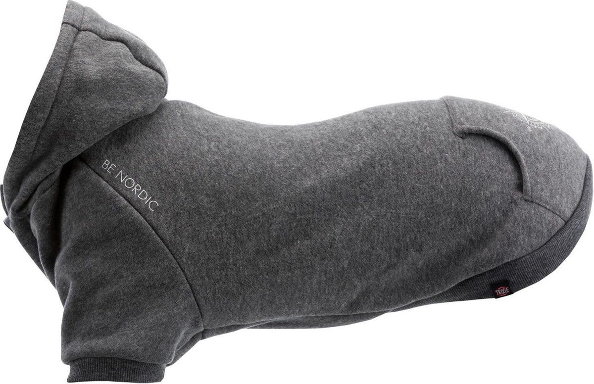 TRIXIE be nordic hondentrui hoodie flensburg grijs 24 cm