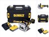 DeWalt DCW 682 H1T affleureuse sur batterie 18 V 102 x 20 mm sans balai + 1x batterie Powerstack 5.0 Ah + chargeur + TSTAK