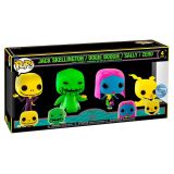 Funko Pop! Disney : The Night Before Christmas 4pk (BLKLT) (Exc) 69146