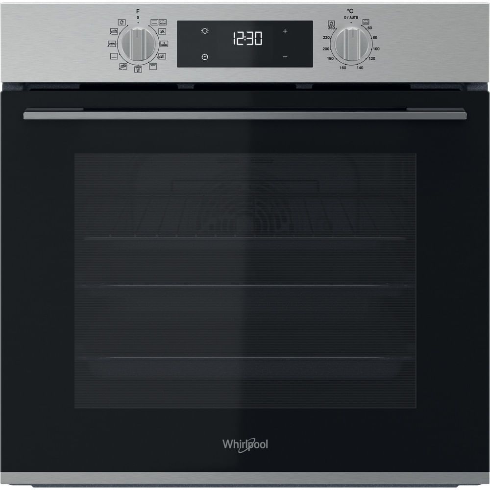 Whirlpool OMK58HR0X 71L Electric Built-in Oven - Black, Stainless Steel