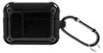 Nitro Étui pour AirPods Pro 2, TPU, Mousqueton, Noir