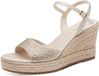 Tamaris - Dames - Plateau sandalen - Grijs - Maat 37