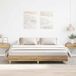 Maison Exclusive - Cadre de lit sans matelas, chêne (style Artisan), 180x200 cm, fibre de bois
