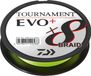 Daiwa Tournament X8 Braid EVO+ 0,08 mm 270 m Chartreuse
