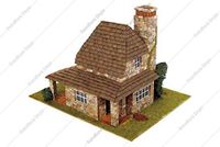 DOMUS-KITS Domus Kits40042 2445 delen landhuis model 1:50, meerkleurig