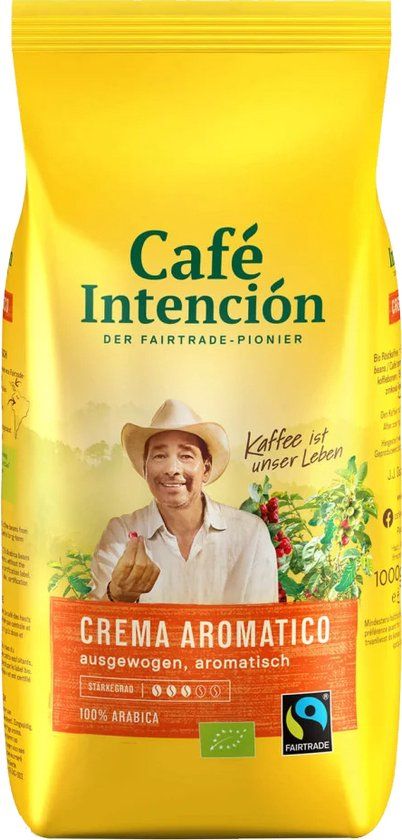 Cafe Intencion Café Intención Ecológico Caffé Crema koffiebonen - 1 kg