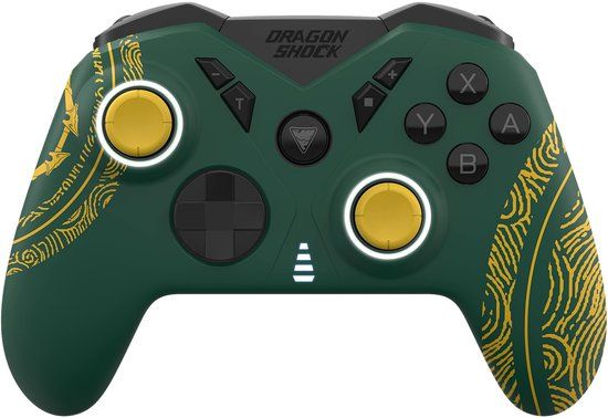 DragonShock NEBULA PRO Pro Draadloze Controller Velvet Green voor Switch, Switch Lite, Switch OLED, PS3, PC en Android