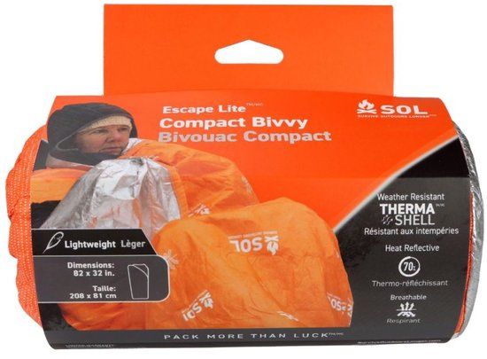 Sol Escape Bivakzak Lite Oranje