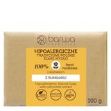 Traditionele Barwa Cosmetics Hypoallergene lucide grijze zeep met kamillextract 100G
