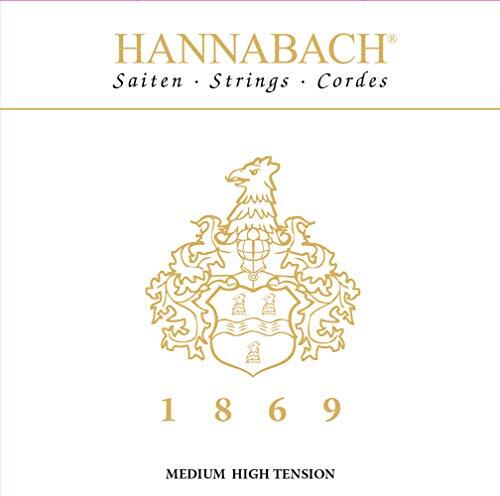 Hannabach Klassikgitarre-Saite E6 Serie 1869 Carbon/Gold MHT - 18696MHT