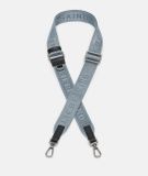LIEBESKIND BERLIN Logo Webbing Strap 3,2 cm Blue Heaven Blauwgrijs