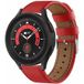 Strap-it Samsung Bracelet cuir Samsung Galaxy Watch 5 Pro (rouge)