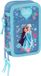 Disney Frozen Gevuld etui - Blauw - Polyester - 37 stuks
