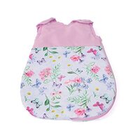 BAYER CHIC 2000 Poppenslaapzak Flower - Wit/Roze