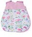 BAYER CHIC 2000 Poppenslaapzak Flower - Wit/Roze