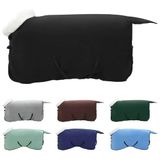 vidaXL Paardendeken Zwart 155 cm Polar fleece