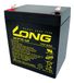 Kung Long WP5-12 F2 loodvlies-accu - 12V - 5Ah - 6,3 mm Faston-aansluiting