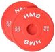 HMS Olympische Stootrand 2x2.5kg plaat Rood HMS CBRS25