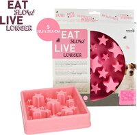 Eat Slow Live Longer Star S - Ø 20.5 cm - Roze