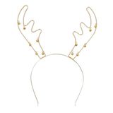 Boland 13329 - Tiara rendier met gewei, haarband voor carnavalskostuums, kerstmis, festival en carnaval