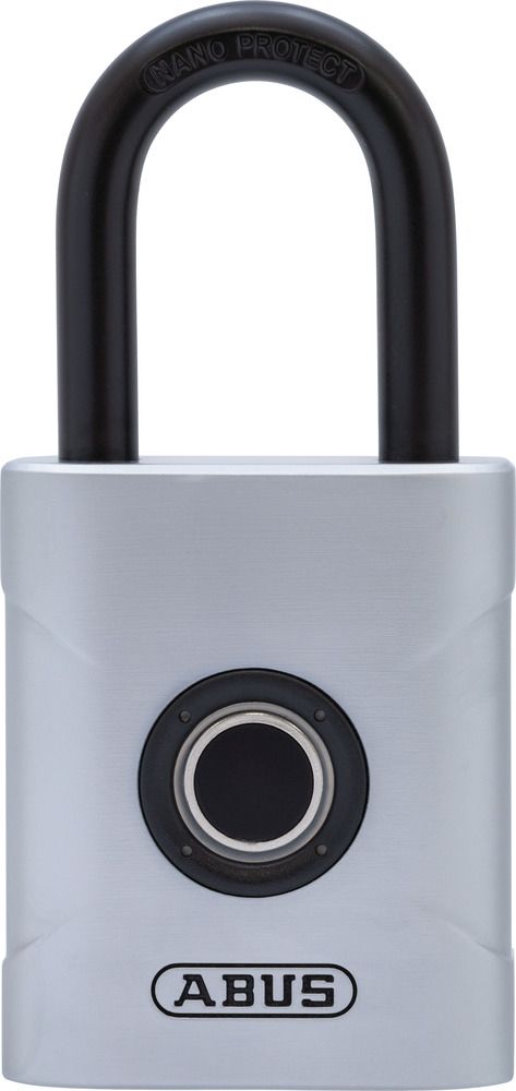 ABUS Touch 57/50 Biometric Fingerprint Padlock - Silver