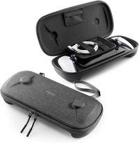 Spigen Klasden Pouch | Geschikt voor PlayStation Portal Remote Player | Beschermhoes | Met Polsriem | Grijs