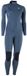 Ion Element 4/3 mm Dames combinaison néoprène à manches longues et zip dorsal gris XS Femme