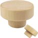 Wan GmbH Set van 16 Houten Knoppen - 4 cm - Ronde en Platte Handgrepen voor Meubels