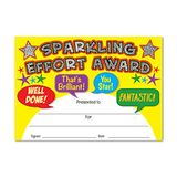 SuperStickers DMC14251 Sparkling Effort Award-certificaat