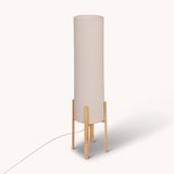 Konges Sløjd Rafa Vloerlamp - Ø24xH107cm - Beige