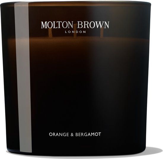 Molton Brown Orange & Bergamot 3 Wick Candle - 600g - Black