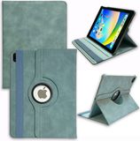 Casemania Book Case Geschikt voor Apple iPad Air 13 inch (2024, 2025, 2026) - Aqua Blue