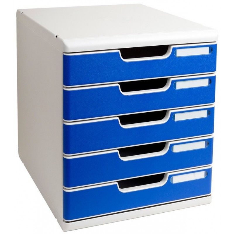 Exacompta 301003D Brievenbakje - Blauw/Grijs