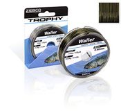 Zebco Kwaliteit Trophy Wels monofiele vislijn hengel accessoires welssnoer, camou-donker, 0,50 mm