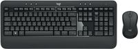 Logitech MK540 Advanced Toetsenbord en Muis Combo - QWERTY Scandinavisch Zwart, Wit