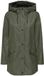 ONLY - ONLELISA RAINCOAT OTW NOOS - Dames - Regenjas - Waterafstotend - Met capuchon - Lange mouw - Effen - Knopen - Polyester - XXL - Kalamata