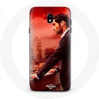 Maniacase Samsung Galaxy J3 2017 Hoesje Lucifer Morningstar Seizoen 5 Series